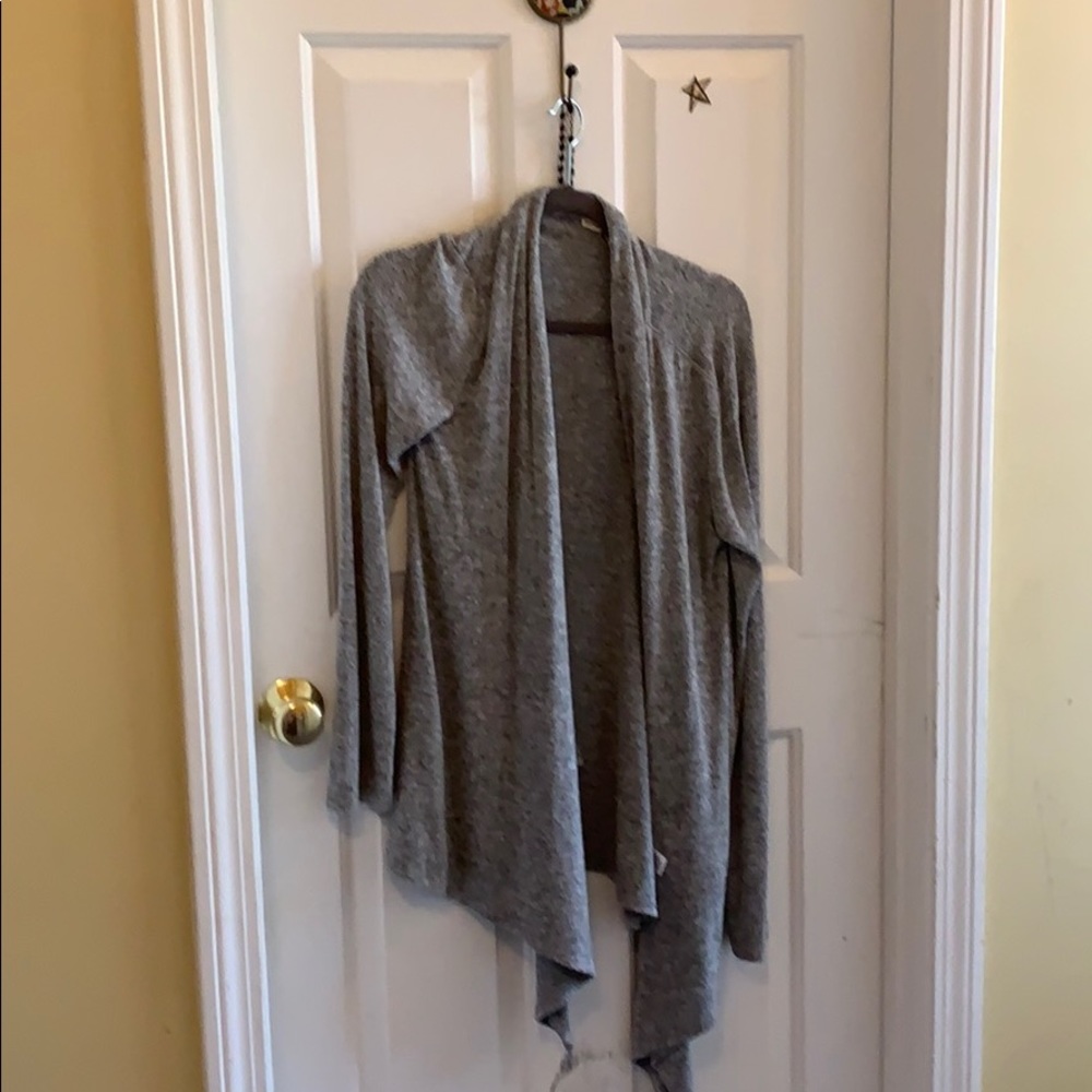 Express Super Soft Flowy Open Cardigan Wrap - image 1